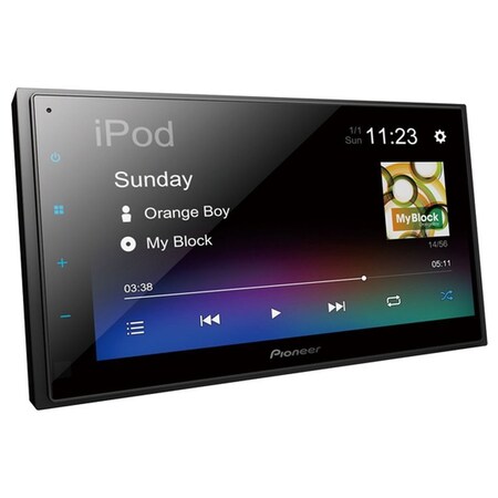 Pioneer 6.8-in Capacitive Touchscreen, Amazon Alexa when Paired with Pioneer Vozsis App, Bluetooth, Back-up DMH340EX