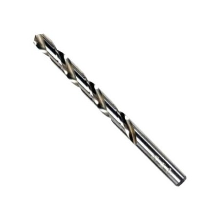 Hanson General Purpose High Speed Steel Fractional Straight Shank Jobber Length Drill Bit - 3/16" 60512