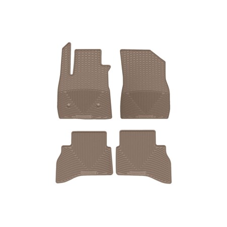 Weathertech Tan, Front and Rear All Weather Floor Mats W556TN-W560TN