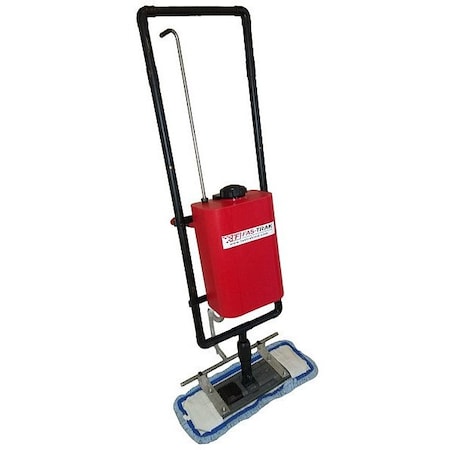 Fas-Trak Floor Finish Applicator, Red, Steel FT-5020-48