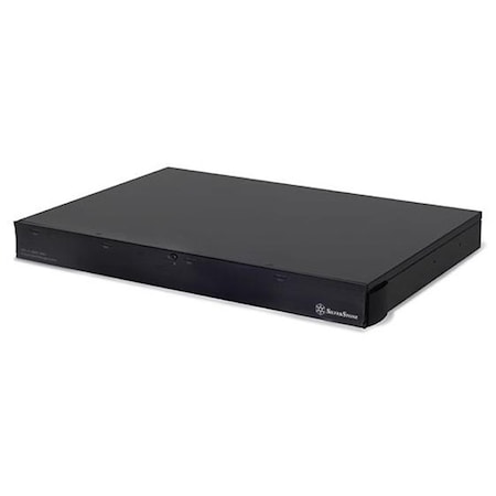 Dynamicfunction 1U Rackmount External 3.5in. SATA Drive Enclosure - Black - 3.5in. DY3207977