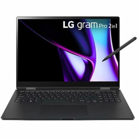Lg GRAM PRO 2 IN 1 16 NOTEBOOK, HW TPM, WINDOW 11 PRO CORE ULTRA 5, 16GB DDR 16T90SP-G.APB4U1