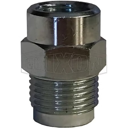 Dixon Fixed Plug, 3/8 in Nominal, MNPT x FNPT End Style, Brass, Domestic AL464