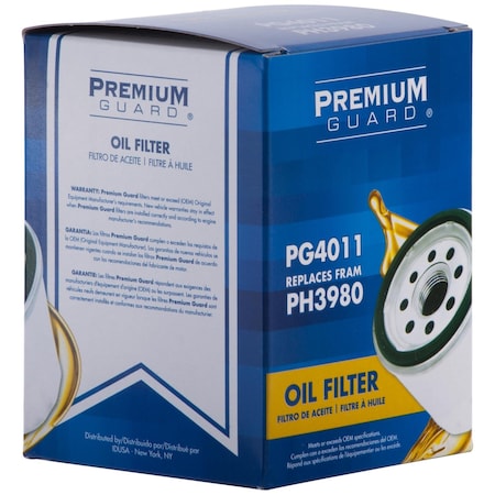 Premium Guard Engine Oil Filter,  PG4011