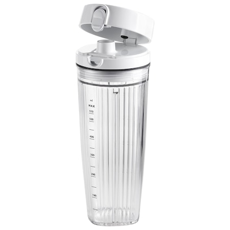 Zwilling Enfinigy Personal Blender Jar with Drinking Lid and Vacuum Lidand, White 1005879