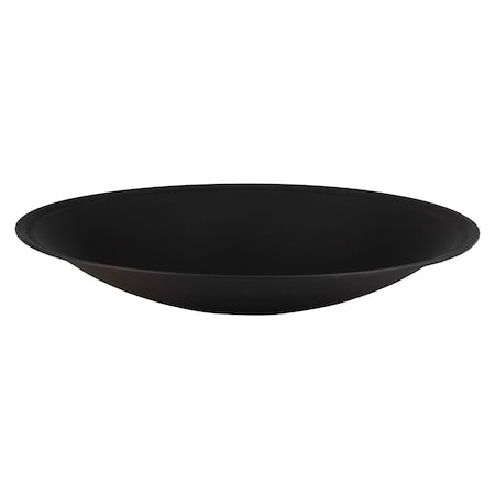 Pure Garden Fire Bowl 24in Firepit Insert for DIY Fire Ring or Replacement High Temp Finish Firepits Bowl 50-LG1480