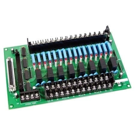 Omega 24 CH P-RELAY BD 12V W/FLT CBL OME-DB-24PR/12