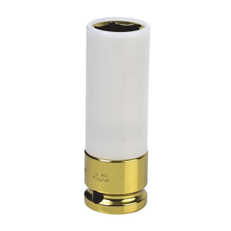 Sunex 1/2 in Drive 19Mm Extra Thin Wall Wheel Protector Impact Socket 284919