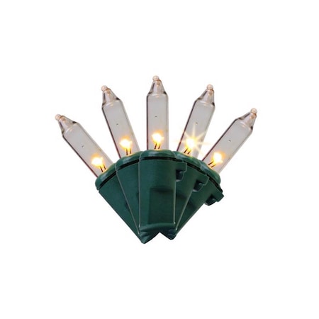 Celebrations Classic LED T5 Warm White 100 ct String Christmas Lights 24.75 ft. RT5100WTA