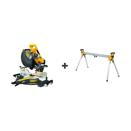 Dewalt Miter Saw, 12 in Dia, 3800 RPM DCS781B/DWX723