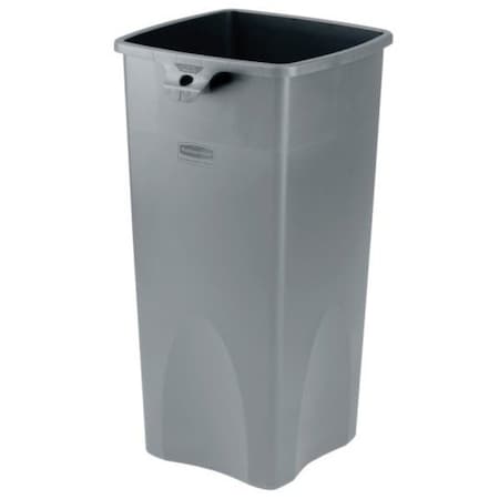 Rubbermaid Commercial 23 gal. Square Trash Can FG356988GRAY