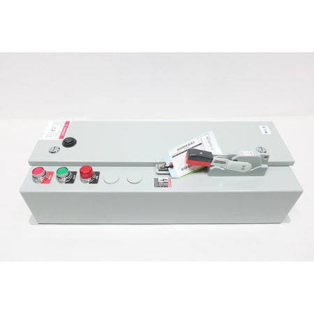 Eaton 120V-AC 5HP SIZE 0 COMBINATION STARTER 2A92907G31 ECN1808DCC-C1H5/D7 AN16BN0 AN16BNO