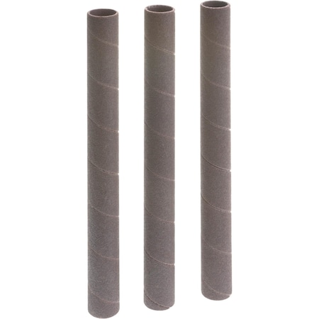 Woodstock 1/2" Dia. x 6" A/O Hard Sanding Sleeve, 150 Grit, 3PK D1424
