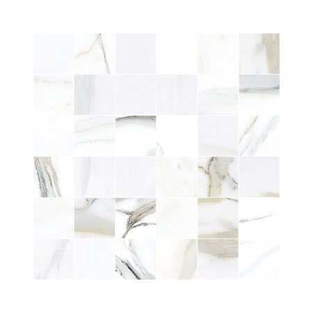 Andova Tiles Venataro 2-in. x 2-in. Polished Natural Stone/ Marble Porcelain Floor and Wall Mosaic Tile, 2PK ANDVENA1536