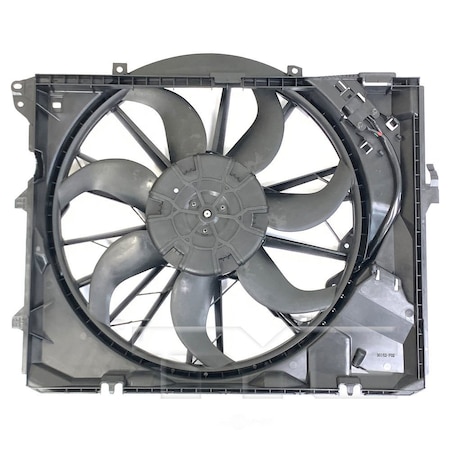 Tyc Dual Radiator And Condenser Fan Assembly 624390
