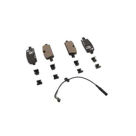Acdelco PAD KIT-RR DISC BRK, Disc Brake Pad Set,  85140320
