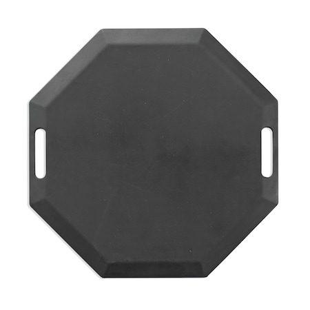 Pig 22 in L x 22 in W, Ethytlene Propylene Diene Monomer Rubber, Black FLM4003-22I-BK