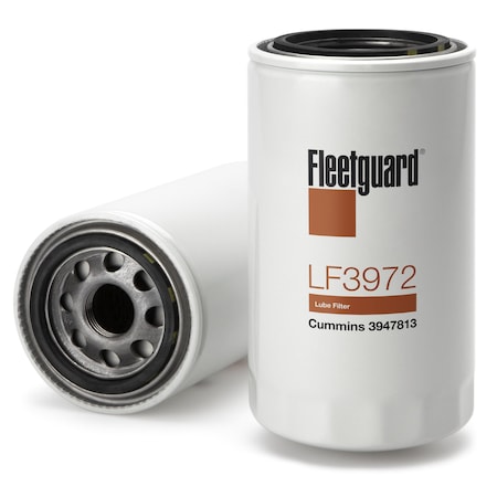 Fleetguard Oil Filter Cellulose Spin On LF3972