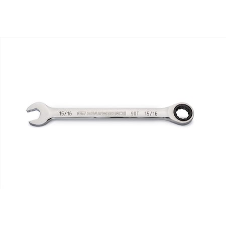 Gearwrench 15/16 in. X 15/16 in. 12 Point SAE Ratcheting Combination Wrench 13.11 in. L 1 pc 86952