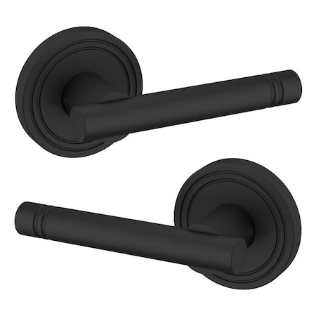 Baldwin Residential Door Levers Passage Reversible Satin Black 5138190PASS