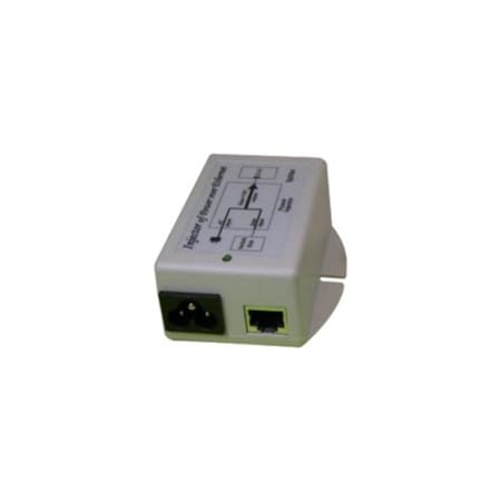 Tycon Systems 120/240VAC, 24V 19W GigE Pasv PoE Ins TP-POE-24G