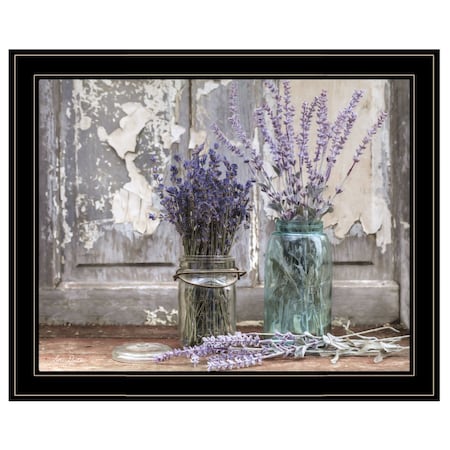 Homeroots Abundance of Beauty 2 Black Framed Print Wall Art 404990