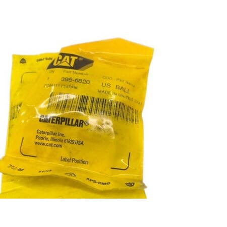 Caterpillar BALL, CATERPILLAR OEM 3956820 3956820
