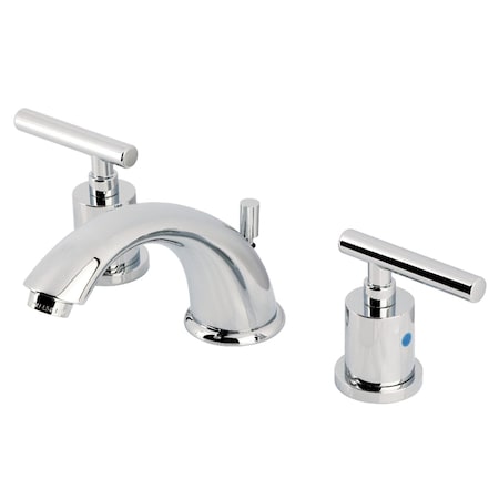 Kingston Brass Widespread Bathroom Faucet with Pop-Up Drain, Polished Chrome KB8961CML