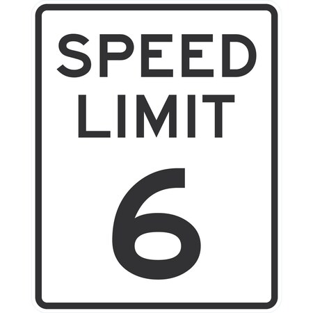 Lyle Speed Limit 6, 24x30, High Intensity Prismatic, White G-14194-HI_24x30