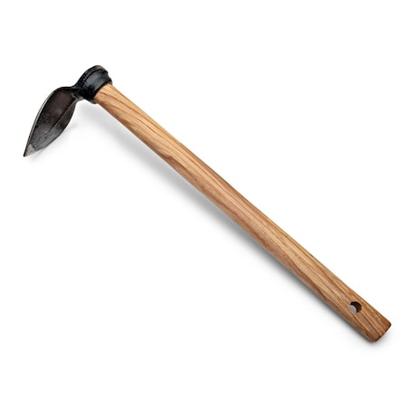 Kings County Tools Hoe Garden Tool Leaf-Shaped Steel Garden Hoe w/ European Ash Wood Handle KC4914-28