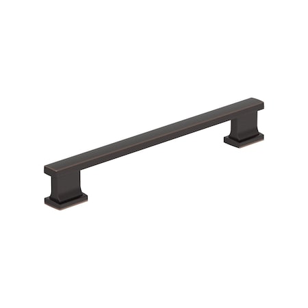 Amerock Triomphe 6-5/16 inch (160mm) Center-to-Center Oil-Rubbed Bronze Cabinet Pull, 25PK 25VMP37093ORB