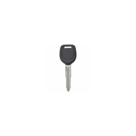 Keystart Chipkey Transponder Key Automotive MIT17 Double For Mitsubishi Black/Silver 9977240