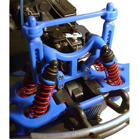 Rpm Products Shock Tower and Body Mounts for the Traxxas TEMaxx Blue RPM80165