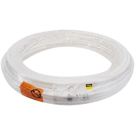Viega PureFlow PEX tubing d 0.5 L ft 100 Version white PEX 32021
