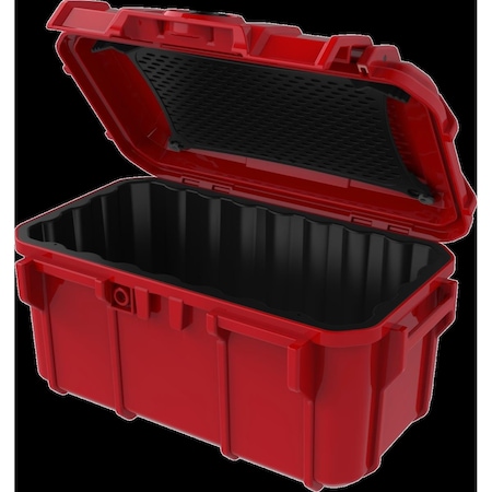 Seahorse SE58, RD 9.5 x 5.8 x 4.7 in. Protective Micro Case with Padded Liner, Red SE58,RD