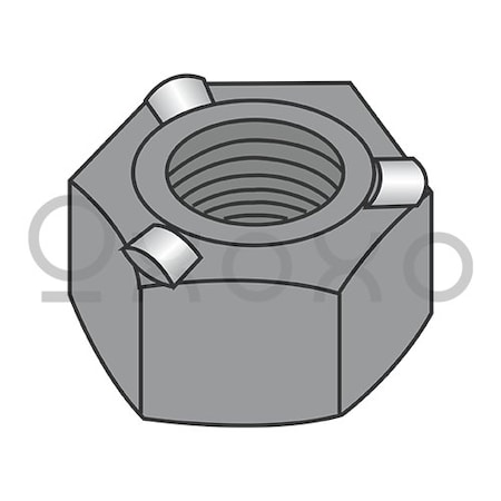 Oxoxo 3/8-16 Hex Weld Nut With 3 Projections High Pilot Height Steel Plain, 1000PK 398250