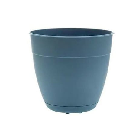 Bloem Planter Dayton 7.5in H X 8in D Plastic Ocean Blue Ocean Blue DAY0871L
