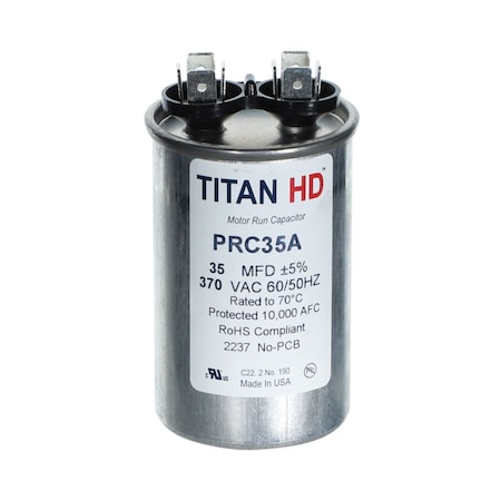 Diversitech TITAN HD 35MFD, 370V, ROUND PRC35A