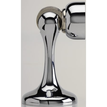 Soss Magnetic Door Holder and Stop Bright Chrome Finish MDHBUS26HS