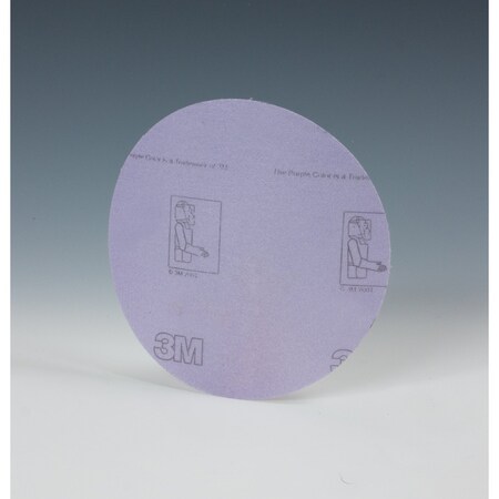 3M Film Disc, 5 in Dia, Aluminum Oxide, P320 Grit, Open Coat Type 7100150135