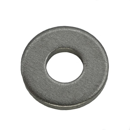 Zoro Select Flat Washer, For Screw Size #6 , Titanium Plain Finish 0075326