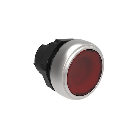 Lovato Red Ill. Pb, Push-Push Maintained, 10PK LPCQL104