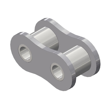 Senqcia Inspire Series SBR 40RL Single Strand Riv Link, 40 chain, .5P, .7 OAW, .156 Pin S-40RL