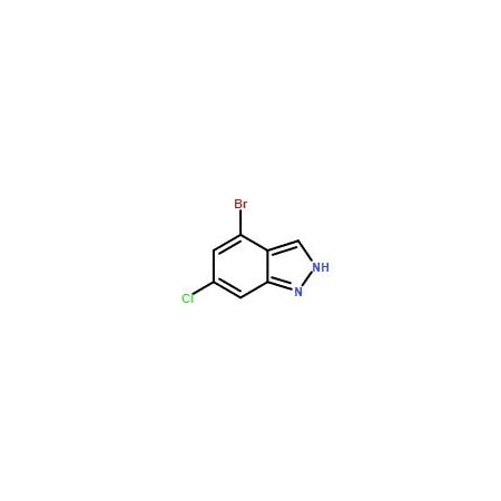 Ak Scientific 4-Bromo-6-chloro-1H-indazole (100g), CAS 885519-03-9 X6192-100g