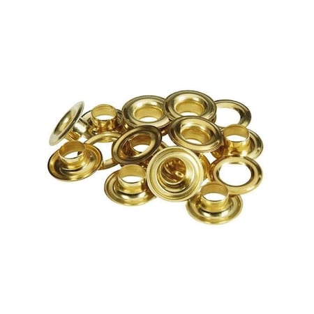 Tarps Now Brass Grommets with Plain Washer - Size #2 TA-GPW2-144