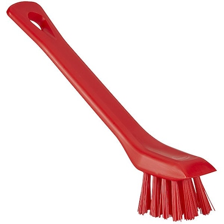 Vikan Detail Brush, Red Bristle, Stiff 39514