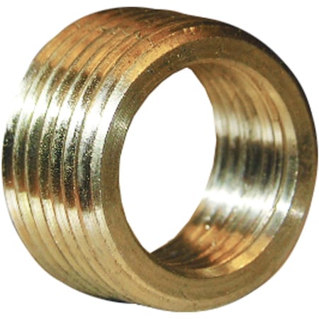 Westlake Pipe & Fittings 1/2'' MPTx3/8'' FPT Brass Face Bushing 17-9233