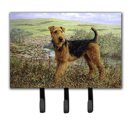 Carolines Treasures Airedale Terrier the Kings Country Leash or Key Holder HMHE0245TH68