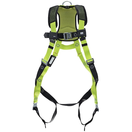 Miller Industrial Comfort Full-Body Harness w/5 Points of Adjustment, Back D-Ring and Quick-Connect Chest & H5IC221003