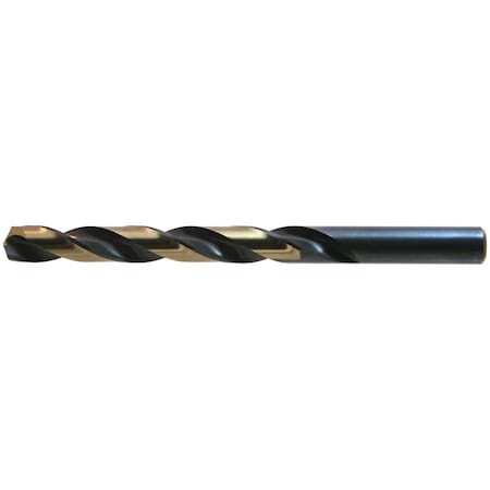 Drillco Heavy Duty Nitro Black and Gold Jobber Drill Bits #21 480N021